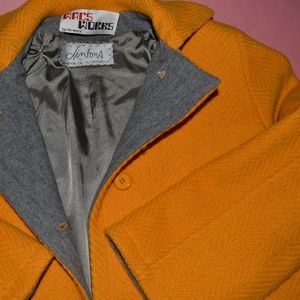 Vintage Ilie Wacs Wacs Works Wool Winter Coat